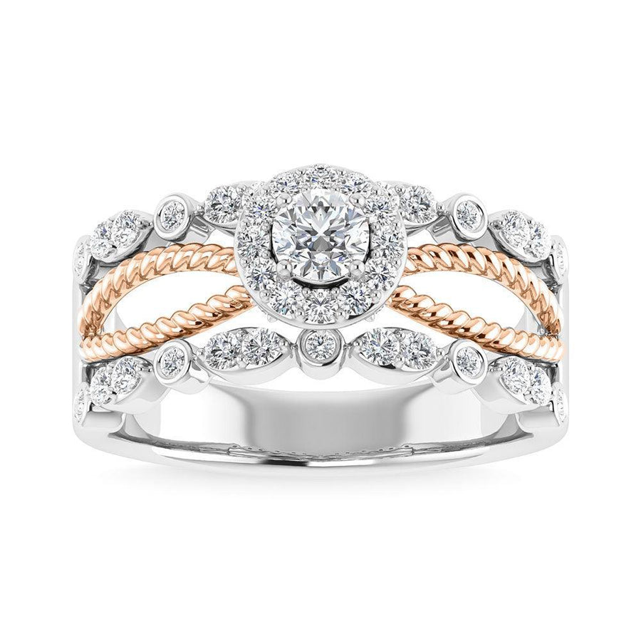 1.00 Ct.Tw. Diamond Engagement Ring - Johnny Dang & Co
