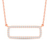 14k 0.10ct Diamond Necklace - Johnny Dang & Co