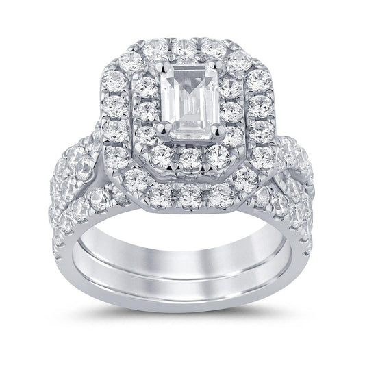 14K 3.00ct Bridal Ring - Johnny Dang & Co