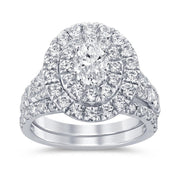 14K 3.00ct Bridal Ring - Johnny Dang & Co
