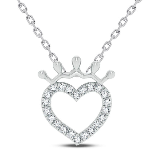 10K 0.25CT DIAMOND PENDANT - Johnny Dang & Co