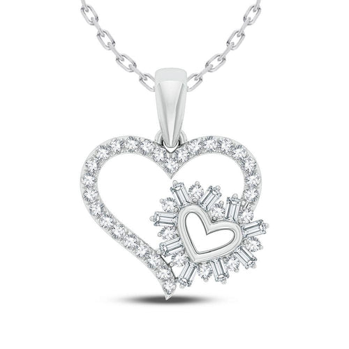 10K 0.25CT DIAMOND PENDANT - Johnny Dang & Co