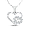10K 0.25CT DIAMOND PENDANT - Johnny Dang & Co
