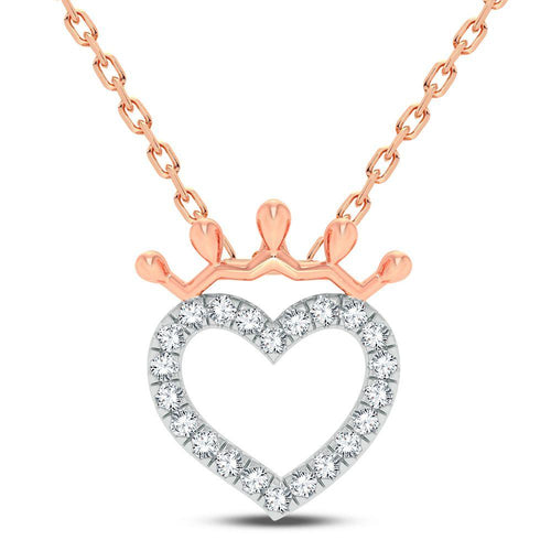 10K 0.25CT DIAMOND PENDANT - Johnny Dang & Co