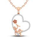 10K 0.20CT DIAMOND PENDANT - Johnny Dang & Co