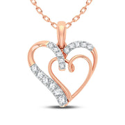 10K 0.25CT DIAMOND PENDANT - Johnny Dang & Co
