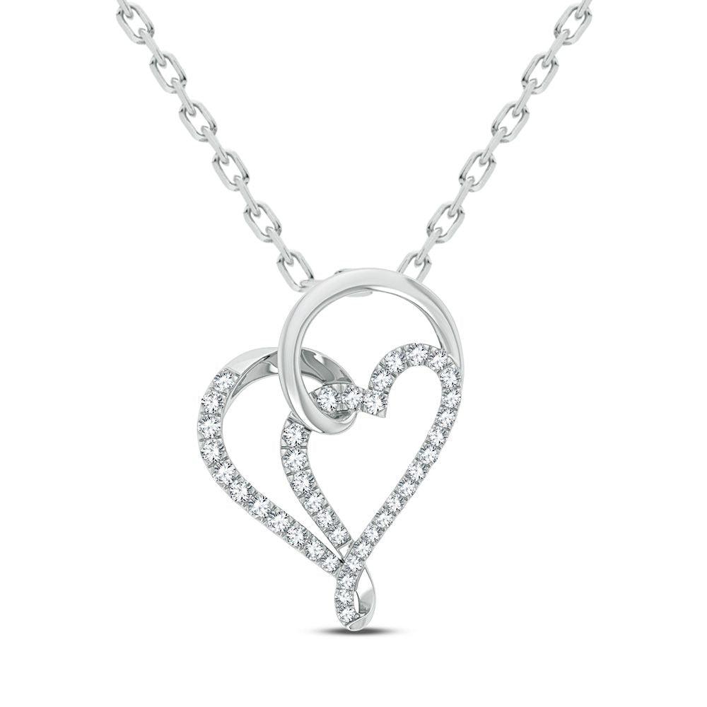 14K 0.33CT DIAMOND PENDANT - Johnny Dang & Co