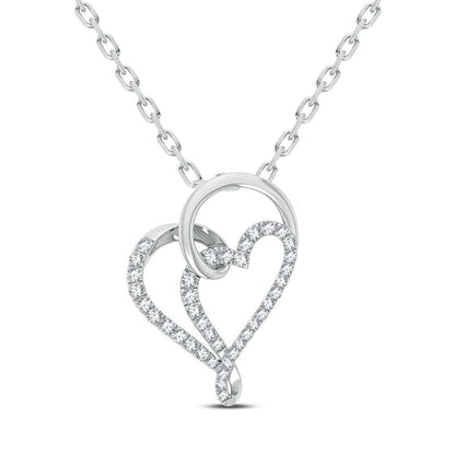 14K 0.33CT DIAMOND PENDANT - Johnny Dang & Co