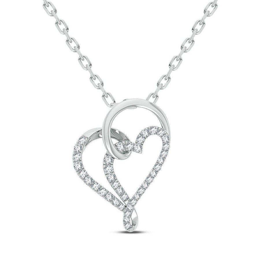 14K 0.33CT DIAMOND PENDANT - Johnny Dang & Co