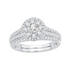 14K 1.19CT Diamond Bridal Ring - Johnny Dang & Co