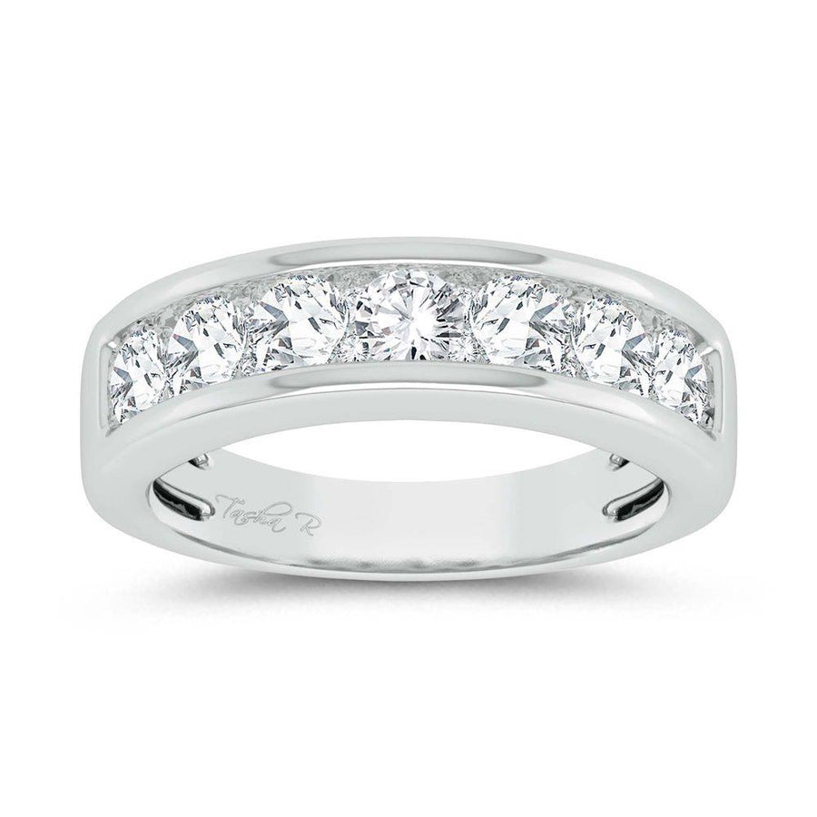 14K 1.00ct Diamond Ladies Band - Johnny Dang & Co