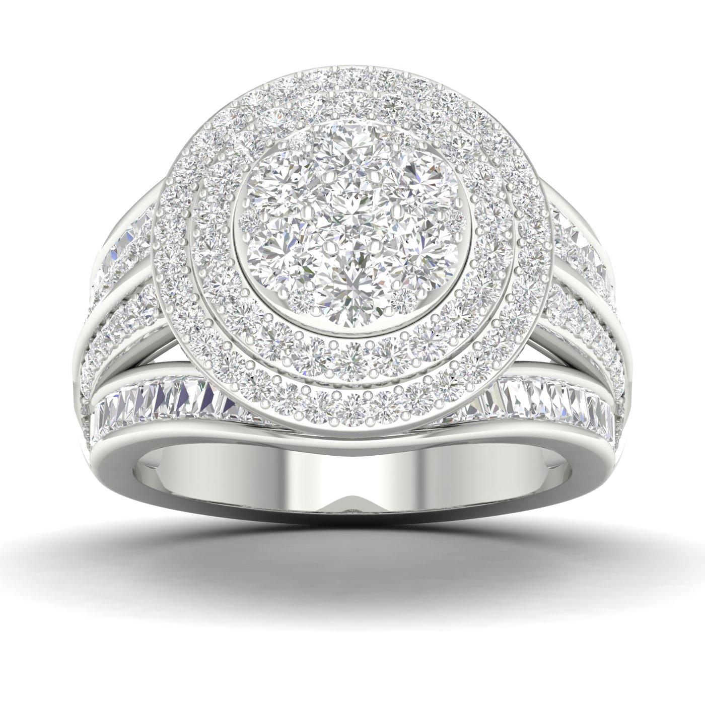 14K 2.00ct Diamond Bridal Ring - Johnny Dang & Co