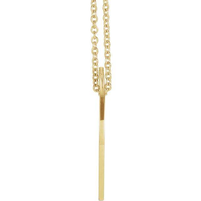 JDSP87130 - ENGRAVABLE FAITH, LOVE, & HOPE LOOP NECKLACE - Johnny Dang & Co