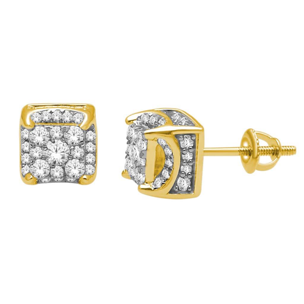 10K 1.00CT D-EARRINGS - Johnny Dang & Co
