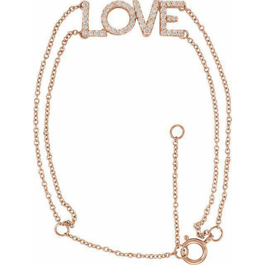 JDSP-653615 Diamond Love Bracelet - Johnny Dang & Co