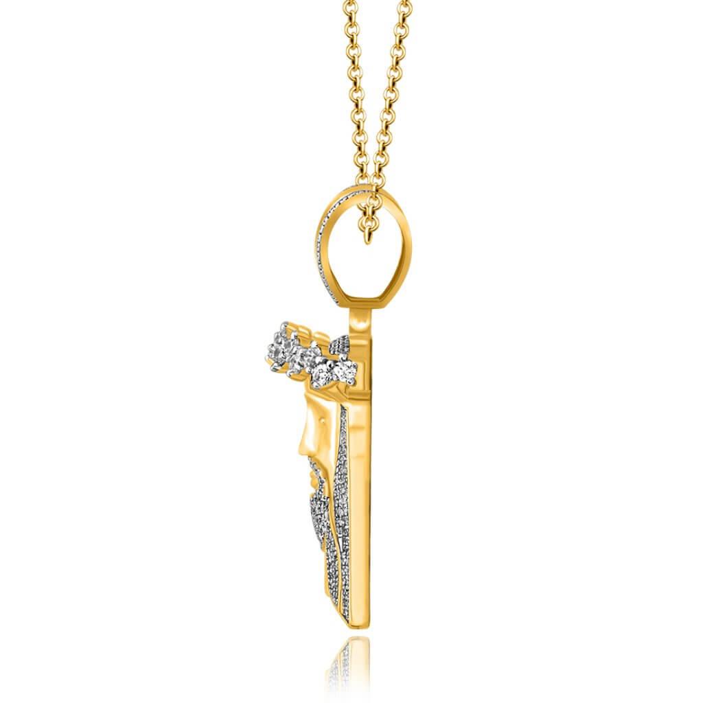 10K 0.90-1.00CT D-JESUS HEAD - Johnny Dang & Co