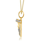 10K 0.90-1.00CT D-JESUS HEAD - Johnny Dang & Co