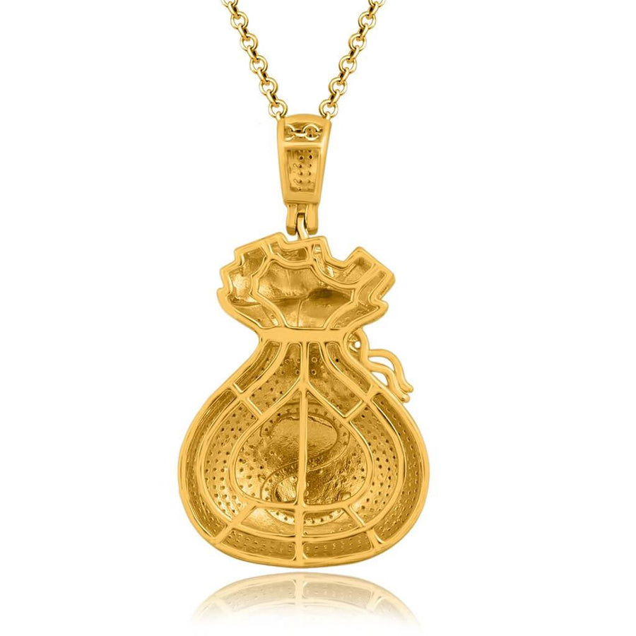 10K 0.89-1.05CT D-MONEY BAGS - Johnny Dang & Co