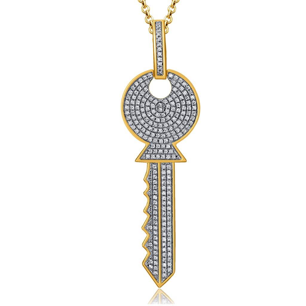 10K 0.49-0.54CT D-KEY CHARM - Johnny Dang & Co