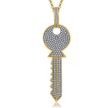 10K 0.49-0.54CT D-KEY CHARM - Johnny Dang & Co