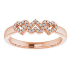 JDTK-SP124627-14K 0.25 CTTW Diamond Heart Ring - Johnny Dang & Co
