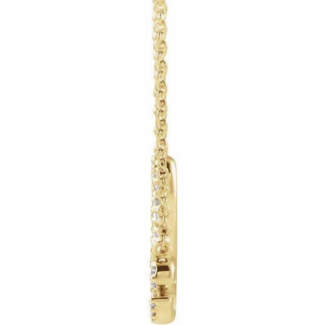 JDTKSP-87261 -Diamond Love Pendant with 18" Necklace - Johnny Dang & Co