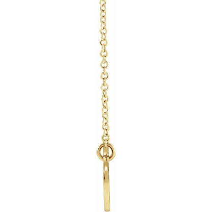JDSP87380 - ENGRAVABLE OVAL NECKLACE - Johnny Dang & Co