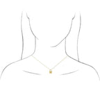 JDSP87184 - Engravable Lock 16-18" Necklace - Johnny Dang & Co