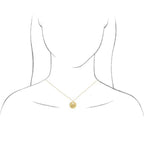 JDSP87235 - PIERCED HEART OR STAR ENGRAVABLE DISC NECKLACE - Johnny Dang & Co