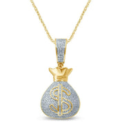 10K 0.90-0.94CT D-MONEY BAGS - Johnny Dang & Co