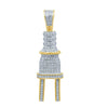 10K 0.34-0.40CT D-PLUG CHARM - Johnny Dang & Co