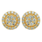 10K 0.72-0.78CT D-DARK EARRINGS - Johnny Dang & Co