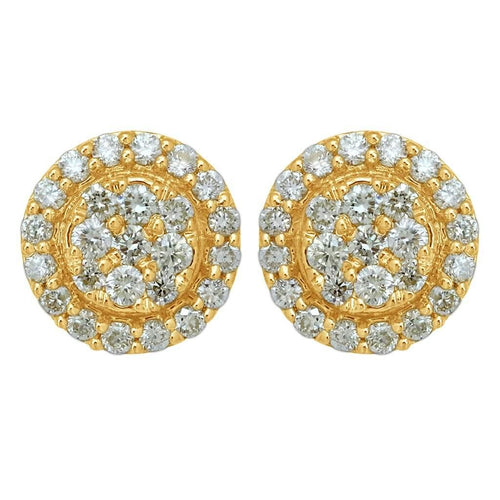 10K 0.72-0.78CT D-DARK EARRINGS - Johnny Dang & Co