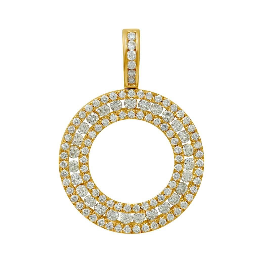 10K 2.30-2.38CT D-MEMORY PENDENT - Johnny Dang & Co
