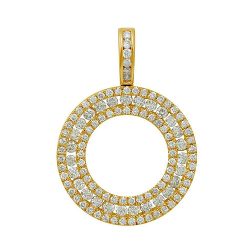 10K 2.30-2.38CT D-MEMORY PENDENT - Johnny Dang & Co