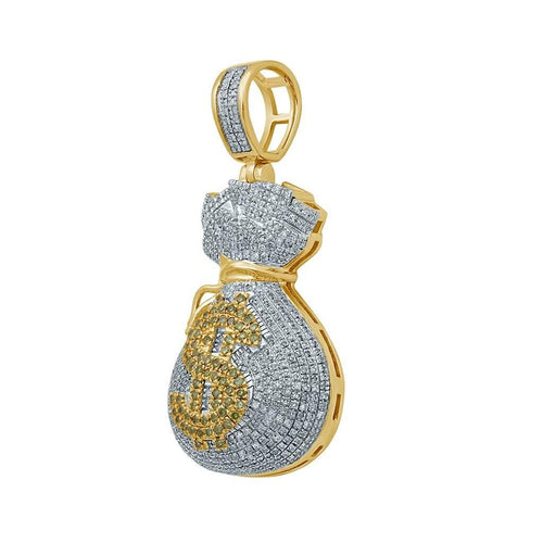 10K 1.00-1.08CT D-MONEY BAGS - Johnny Dang & Co