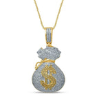 10K 1.00-1.08CT D-MONEY BAGS - Johnny Dang & Co