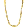 14K Yellow Gold 5.5mm Hollow Miami Cuban - Johnny Dang & Co