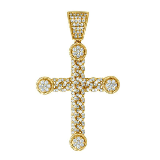 10K 2.59- 2.64CT D-DARK CROSS - Johnny Dang & Co