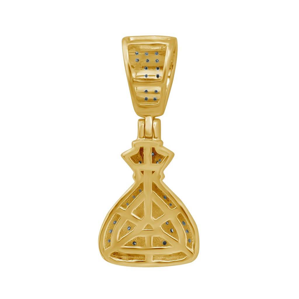 10K 0.19-0.21CT D-MONEY BAGS CHARM - Johnny Dang & Co