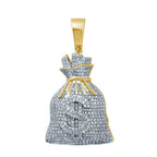 10K 0.75-0.82CT D-MONEY BAGS - Johnny Dang & Co