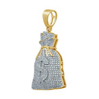 10K 0.75-0.82CT D-MONEY BAGS - Johnny Dang & Co