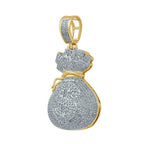 10K 0.97-1.05CT D-MONEY BAGS - Johnny Dang & Co