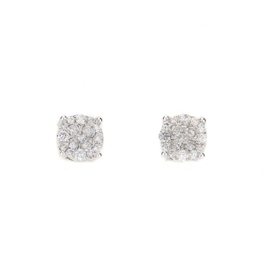 0.5 CTTW Diamond Earrings - Johnny Dang & Co