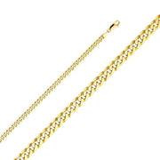 4.8mm Flat Bevelled Cuban Bracelet - Johnny Dang & Co