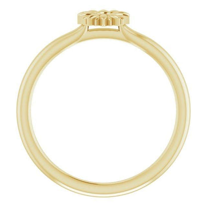 JDSP57700 - FLORAL RING - Johnny Dang & Co