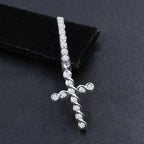 DOMINIQUE SILVER EARRINGS | BMW9214491 - Johnny Dang & Co