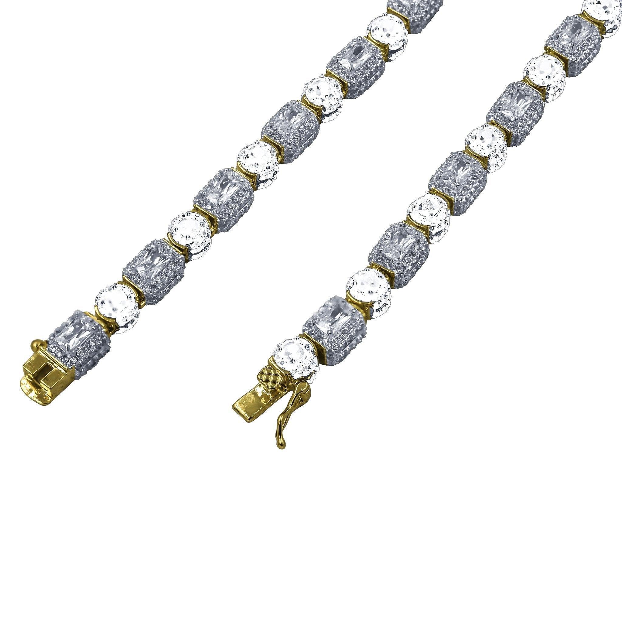 GHOST SILVER ICED OUT CZ CHAIN I BMW9210042 - Johnny Dang & Co