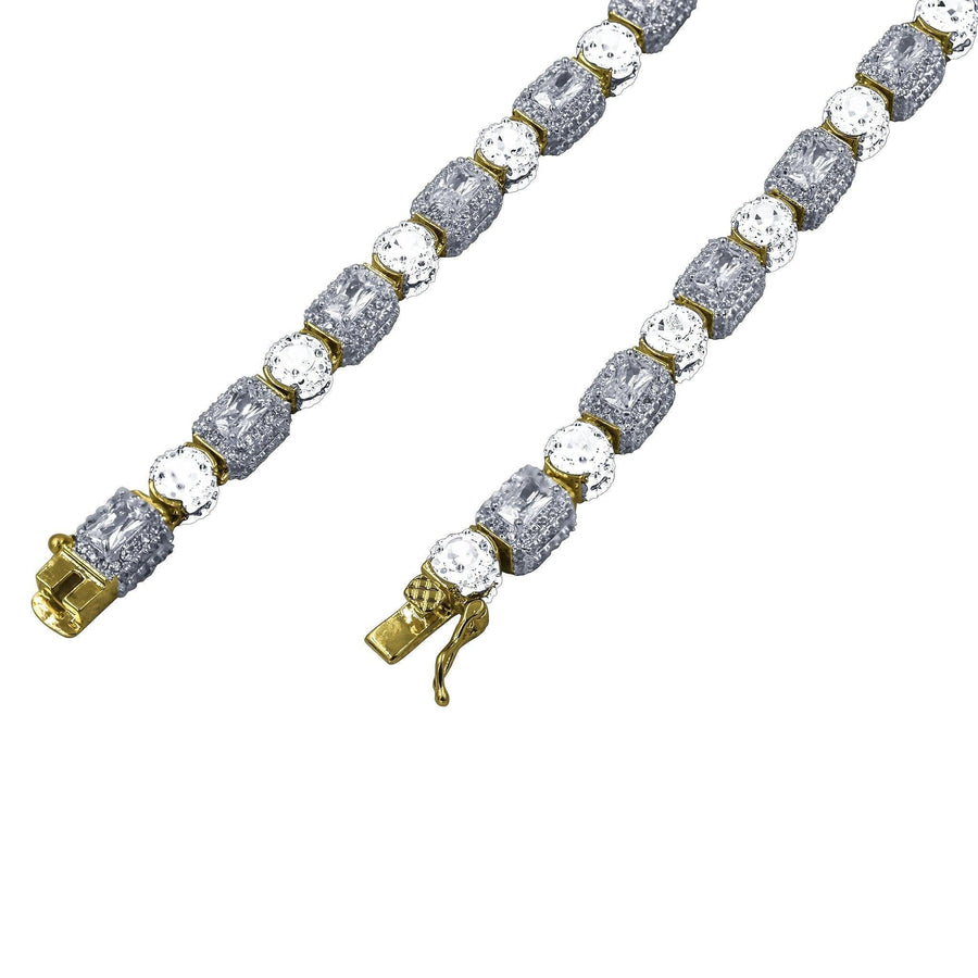 GHOST SILVER ICED OUT CZ CHAIN I BMW9210042 - Johnny Dang & Co