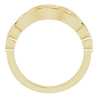 JDSP9904 - 14K Gold Celtic Ring - Johnny Dang & Co